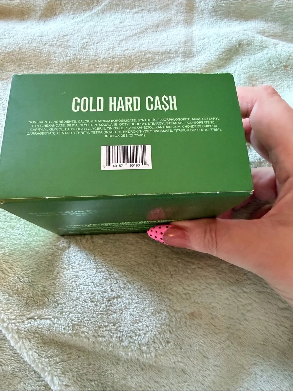 BNIB Jeffree Star Extreme Frost Highlighter - Cold Hard Cash